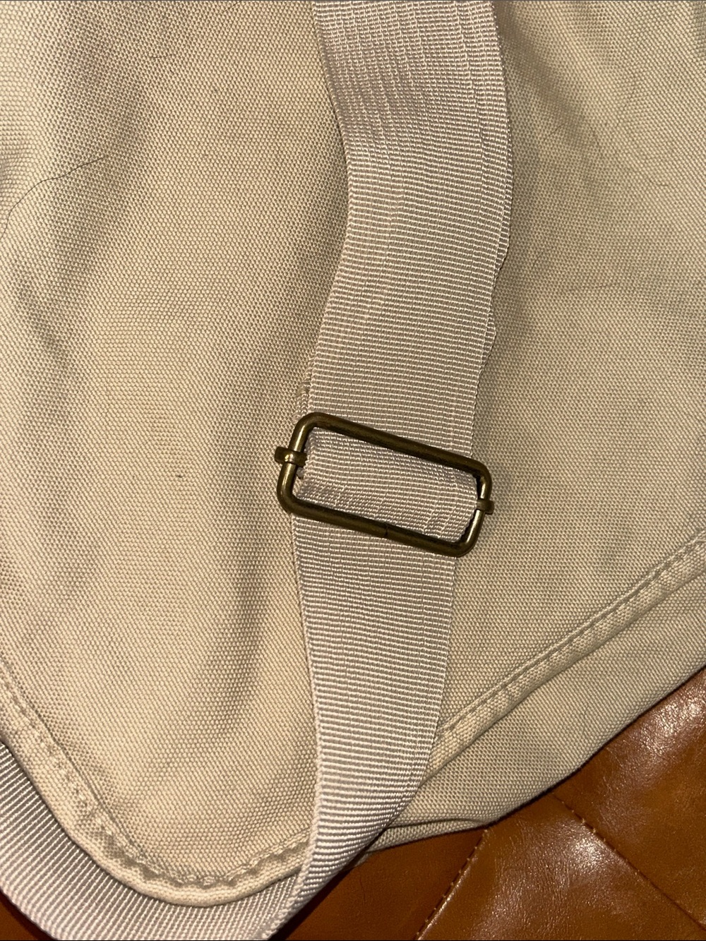 Girl Scouts Canvas Crossbody Bag in Light Beige - Picture 8 of 8